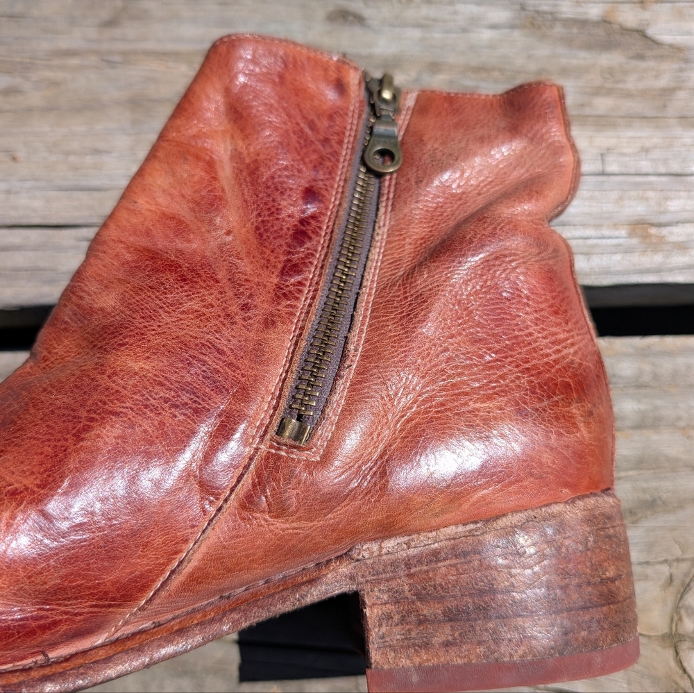 BED|STU Aldina Rustic Leather Boots - Picture 7 of 12